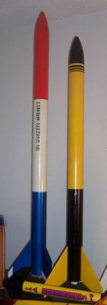 (MODS) U.S. Rockets Aero Roc 3 (shown on right with USR Interroc on left)